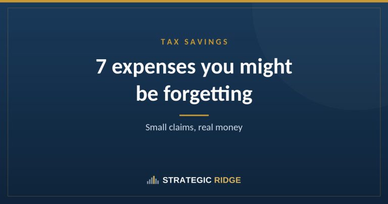7 business expenses you might be forgetting to claim