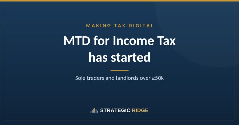Making Tax Digital for Income Tax has started: what sole traders and landlords need to do