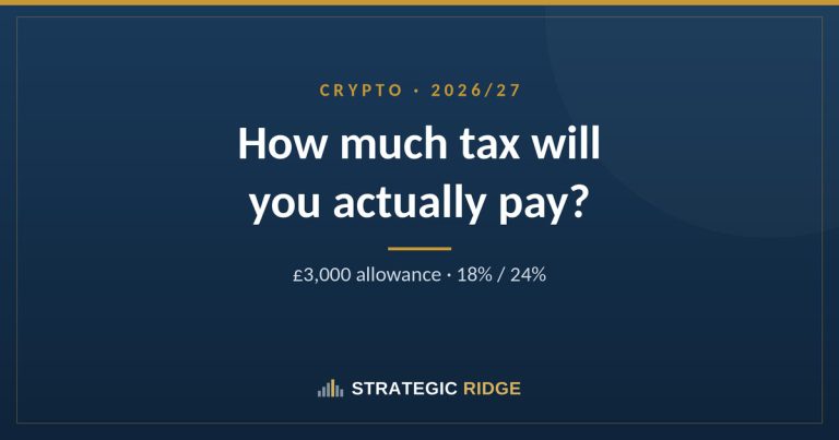 Crypto tax in the UK: how much will you actually pay?
